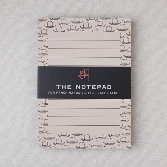Cowboy Hat Notepad - vibeboxshop