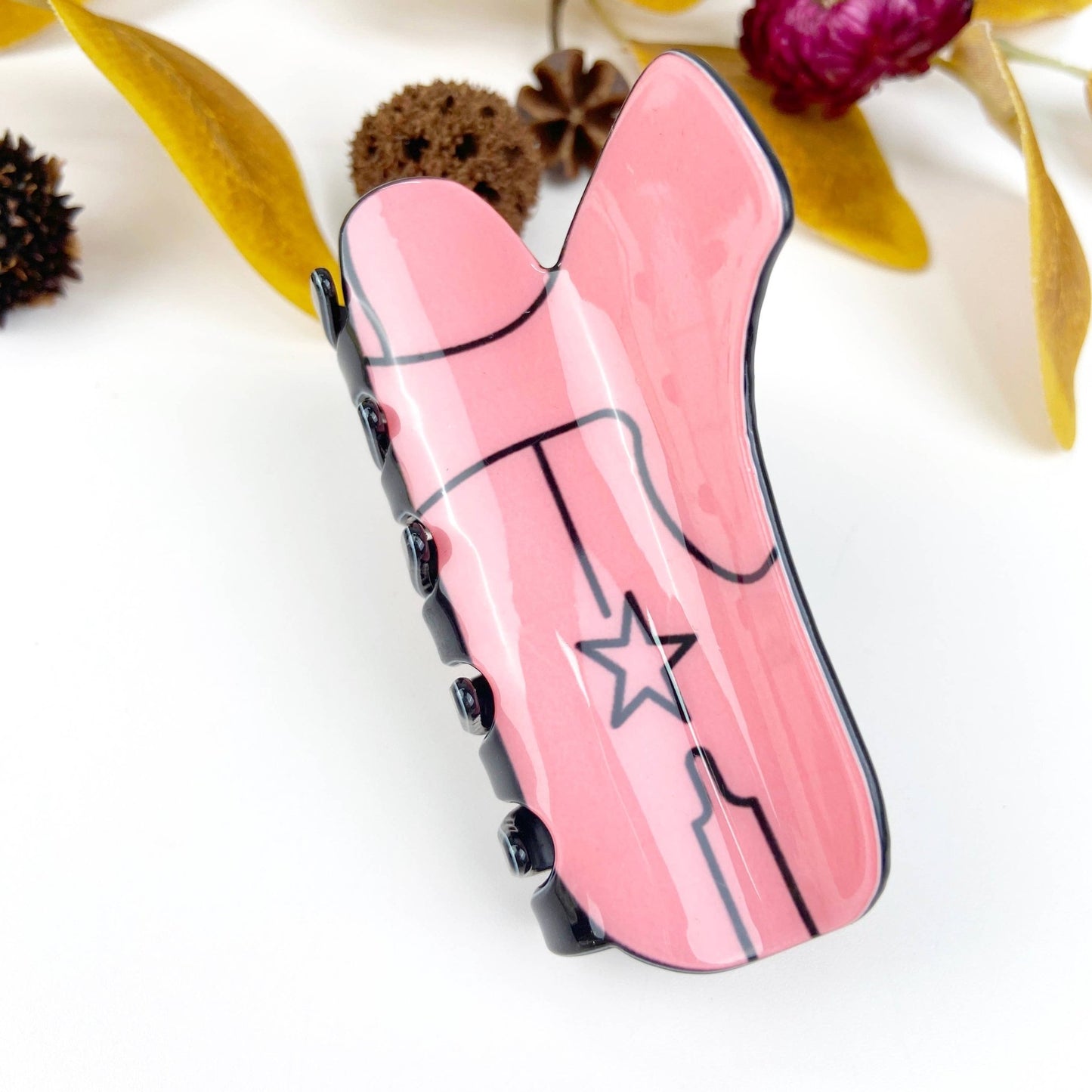 Cowgirl Boot Hair Clips - vibeboxshop