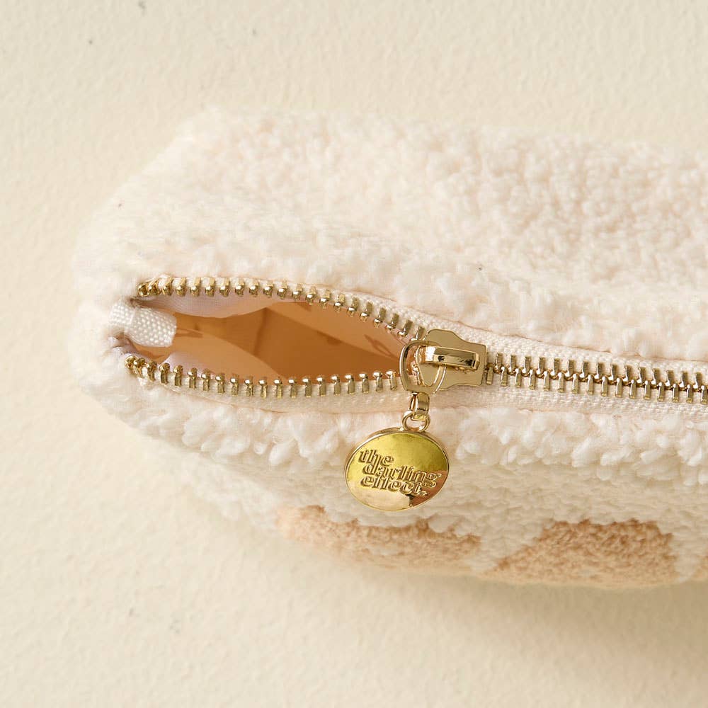 Cream Teddy Pouch - Baby - vibeboxshop