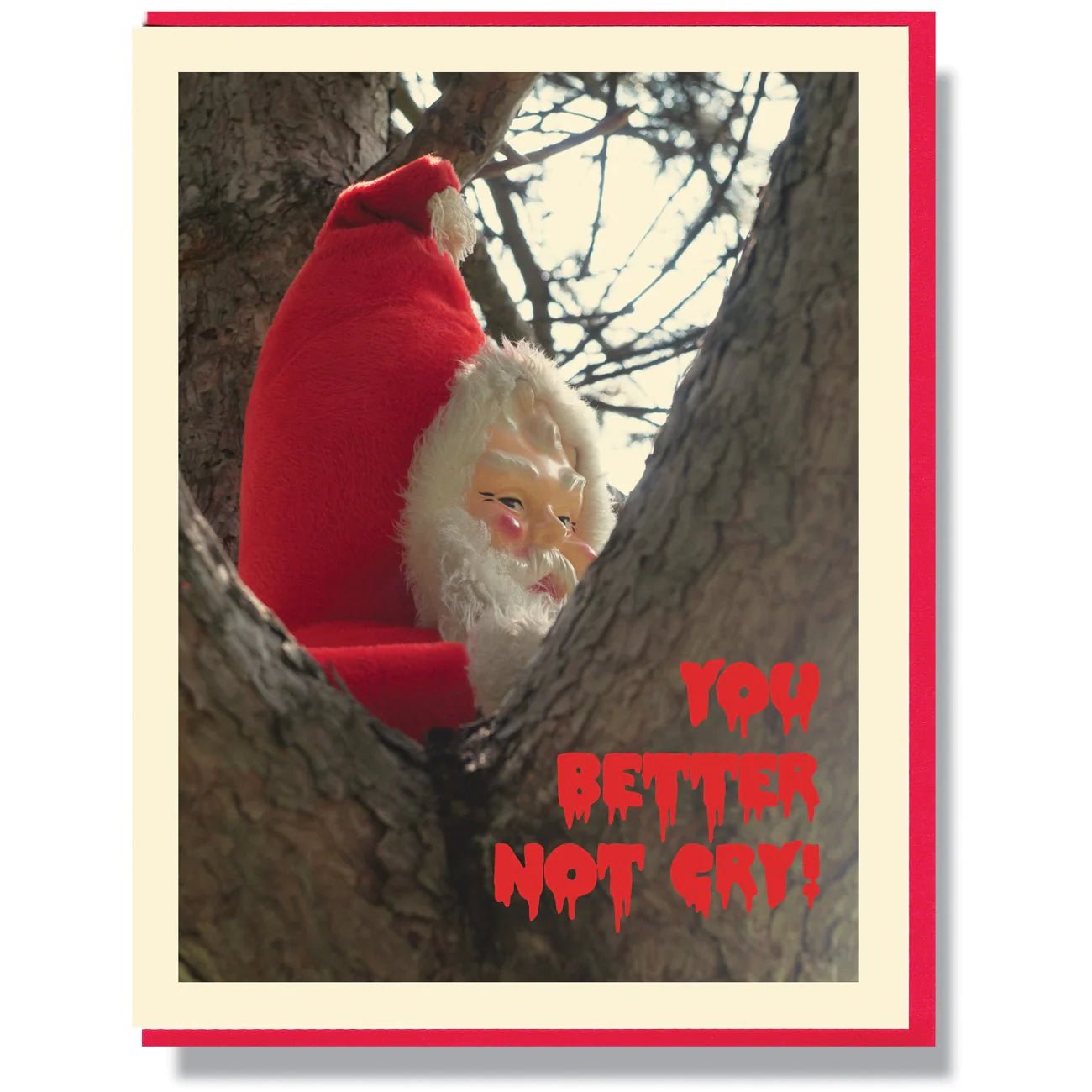 Creepy Santa Cards - vibeboxshop