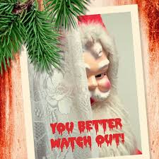 Creepy Santa Cards - vibeboxshop