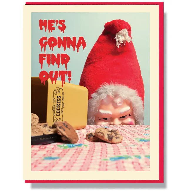 Creepy Santa Cards - vibeboxshop