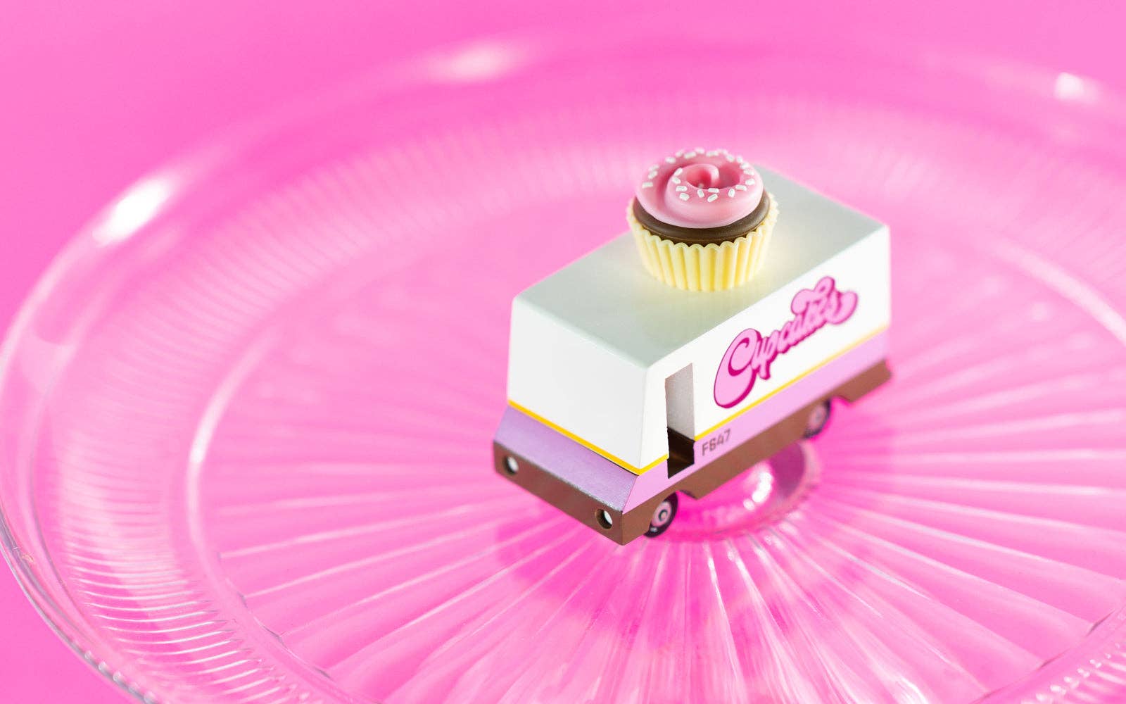 Cupcake Van Toy Truck - vibeboxshop