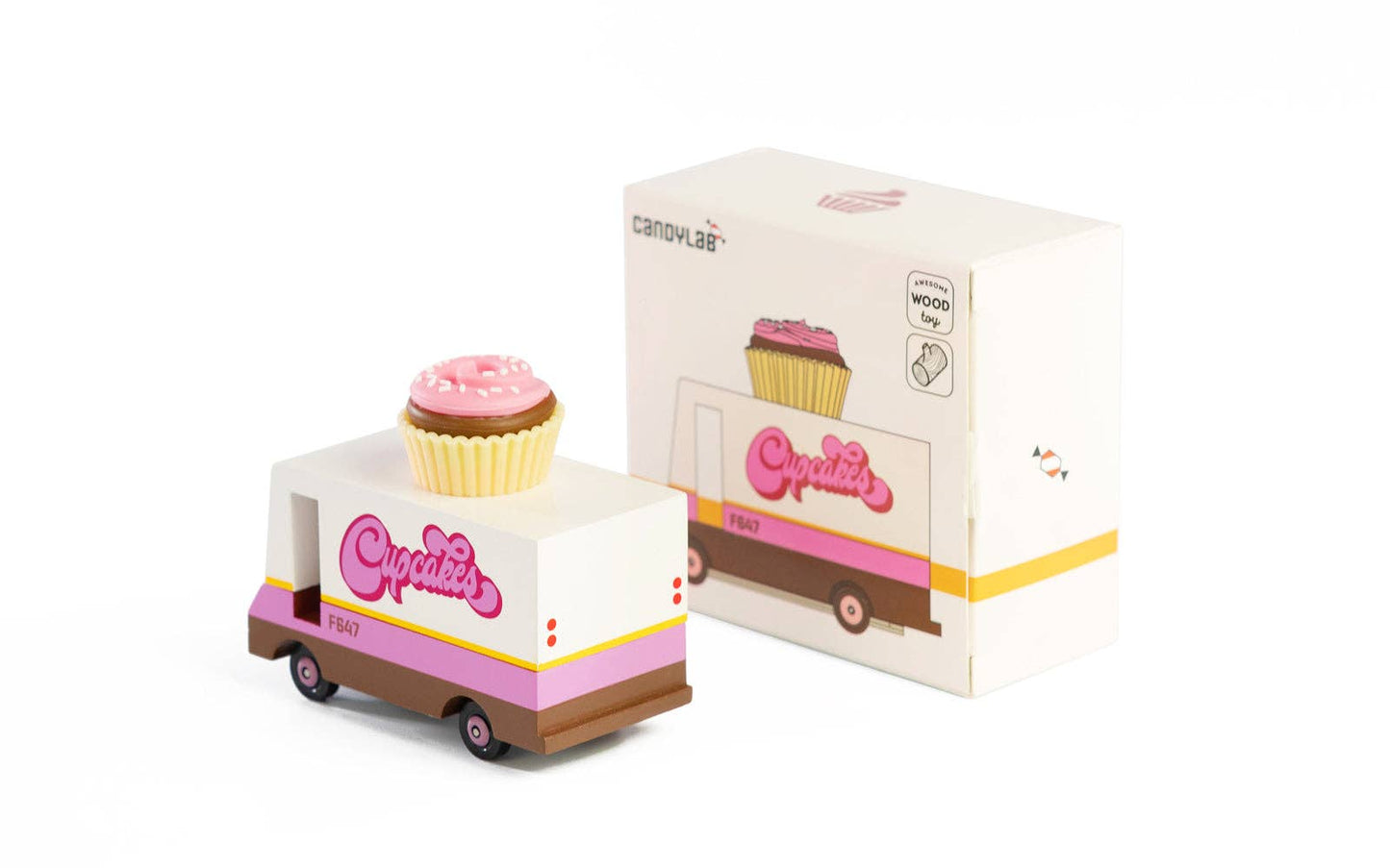 Cupcake Van Toy Truck - vibeboxshop