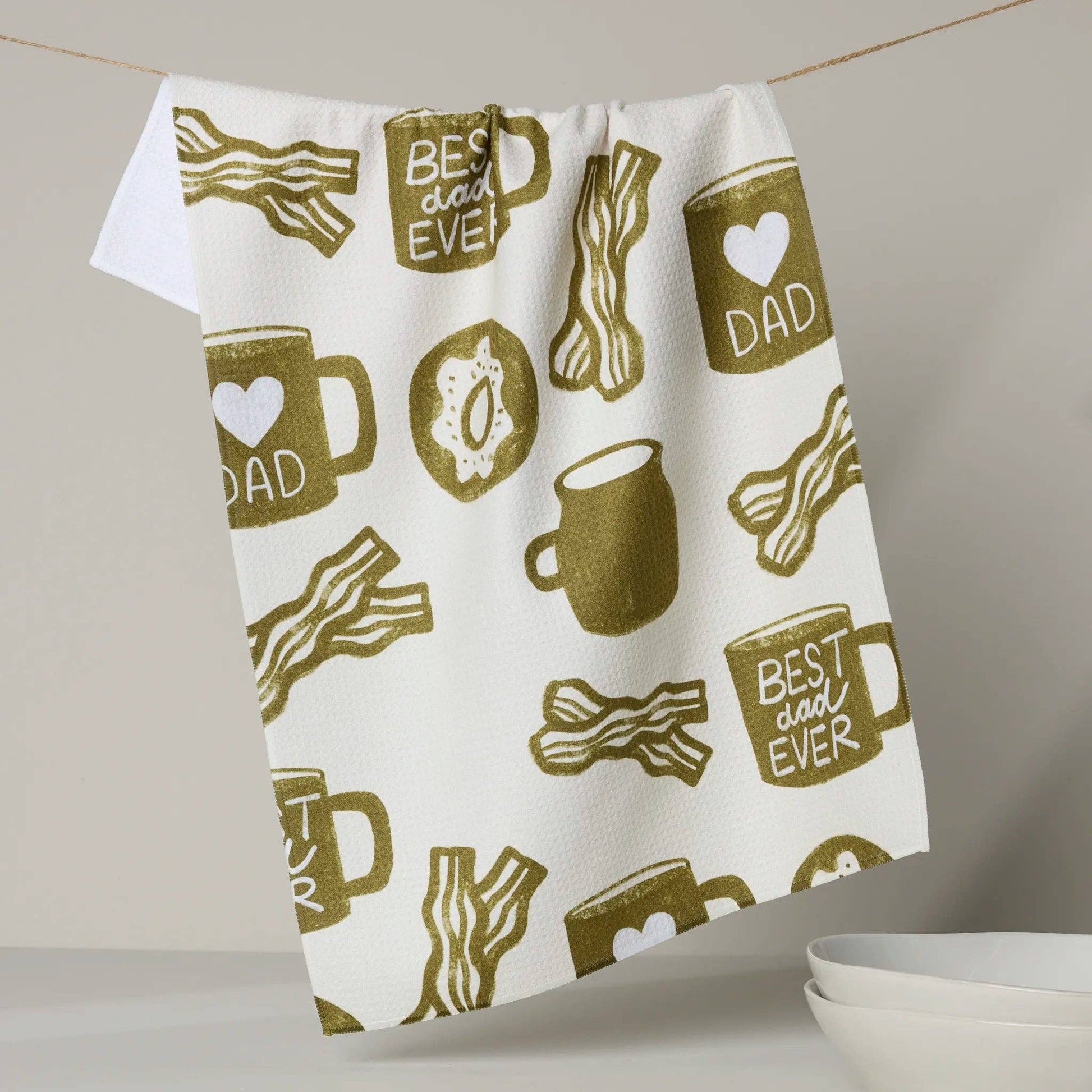 Dad Fuel Tea Towel - vibeboxshop