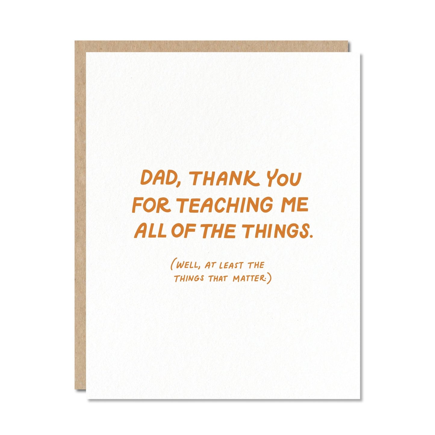 Dad Teaching - Father's Day Card - vibeboxshop