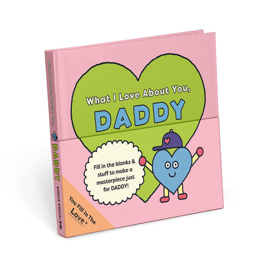 Daddy Fill in the Love Book - vibeboxshop
