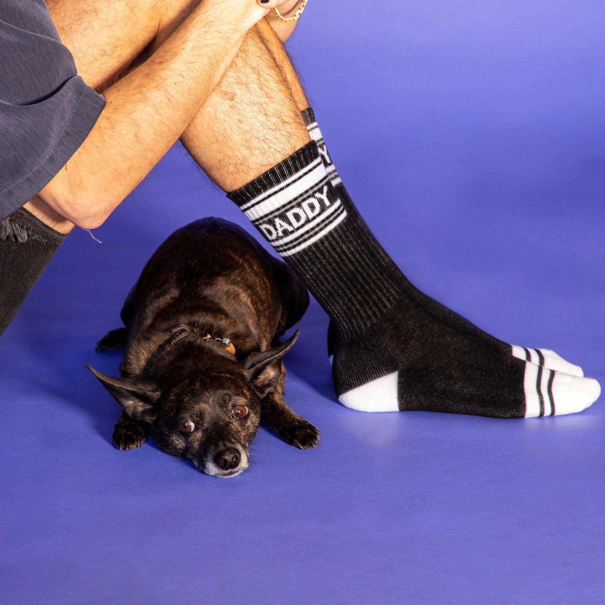 Daddy Gym Crew Socks - vibeboxshop