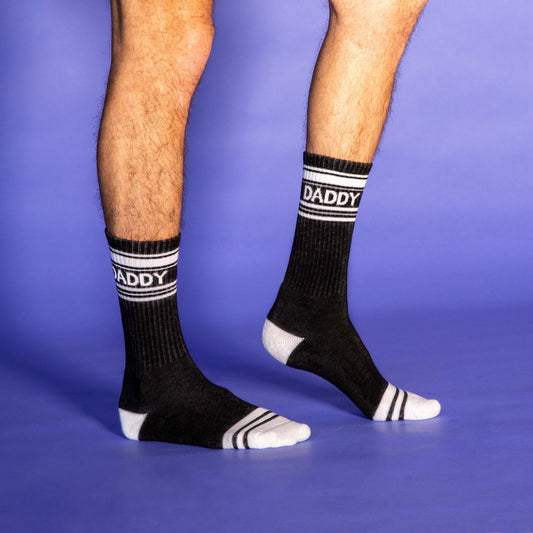 Daddy Gym Crew Socks - vibeboxshop