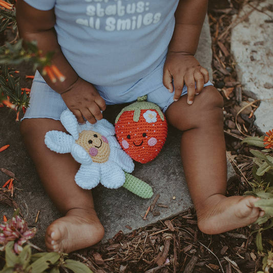 Daisy Flower Rattle - vibeboxshop