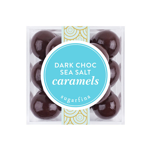 Dark Chocolate Sea Salt Caramels - vibeboxshop