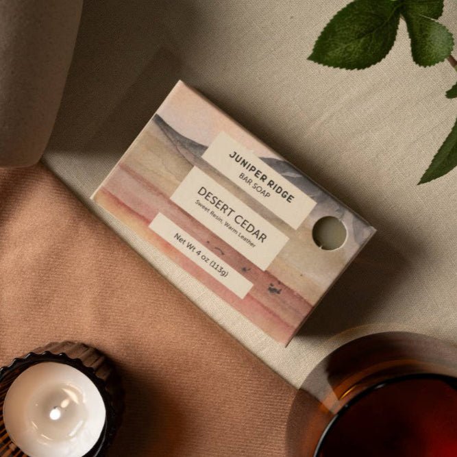 Desert Cedar Organic Bar Soap - vibeboxshop