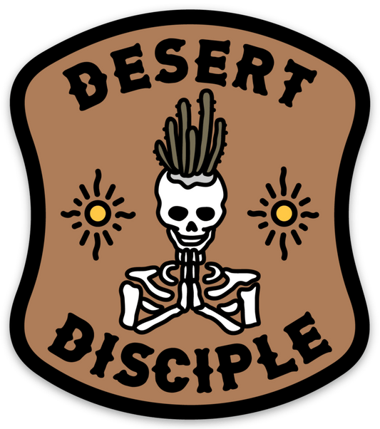 Desert Disciple Sticker - vibeboxshop
