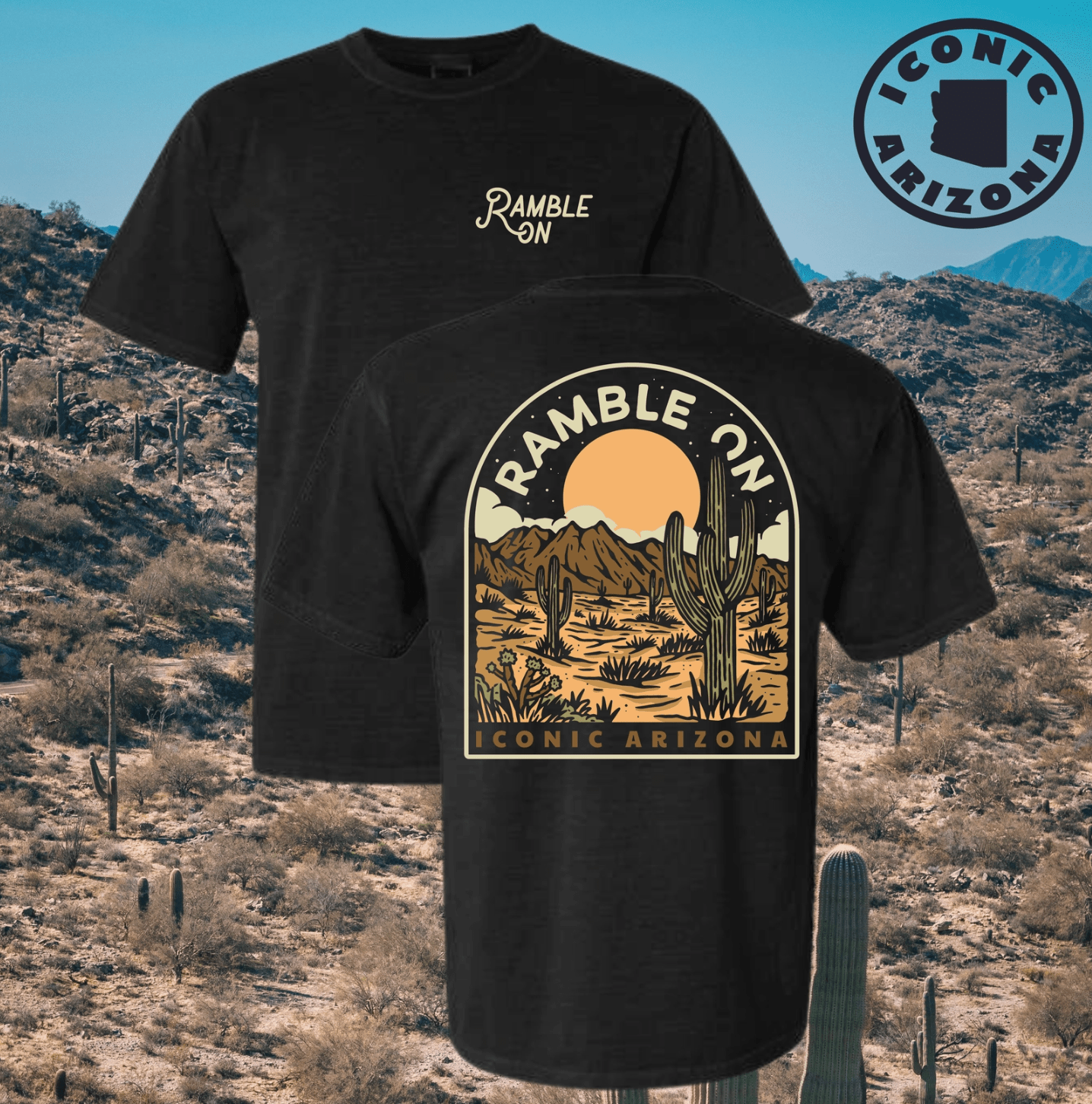 Desert Rambler Unisex Tee - vibeboxshop