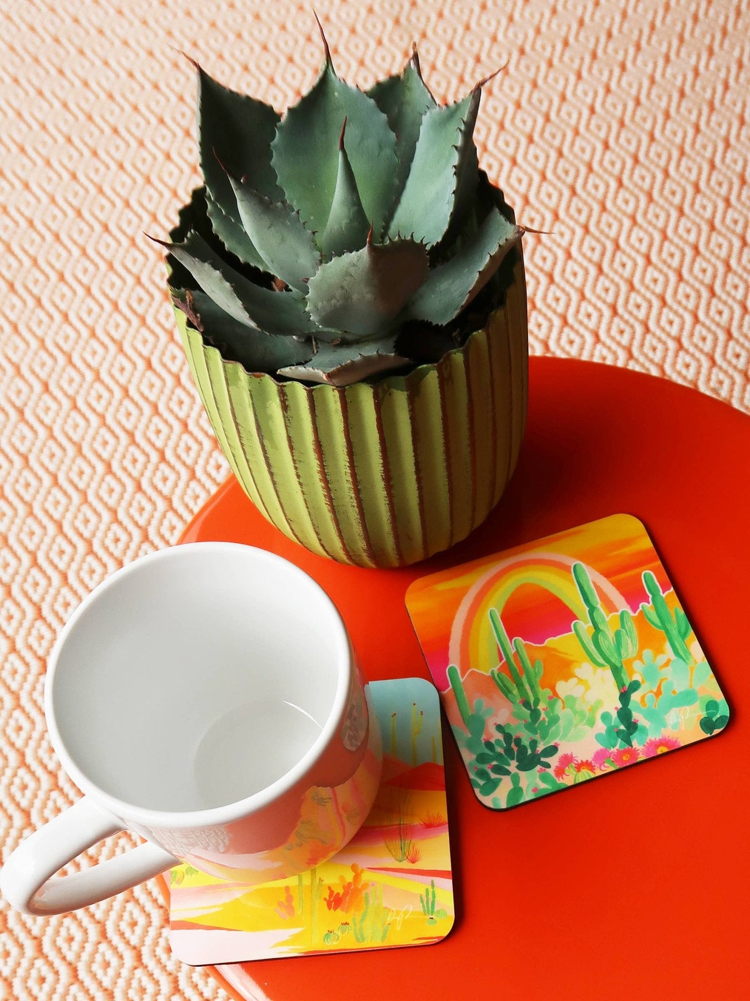 "Desert Vibrance" Boxed Coaster Set - vibeboxshop