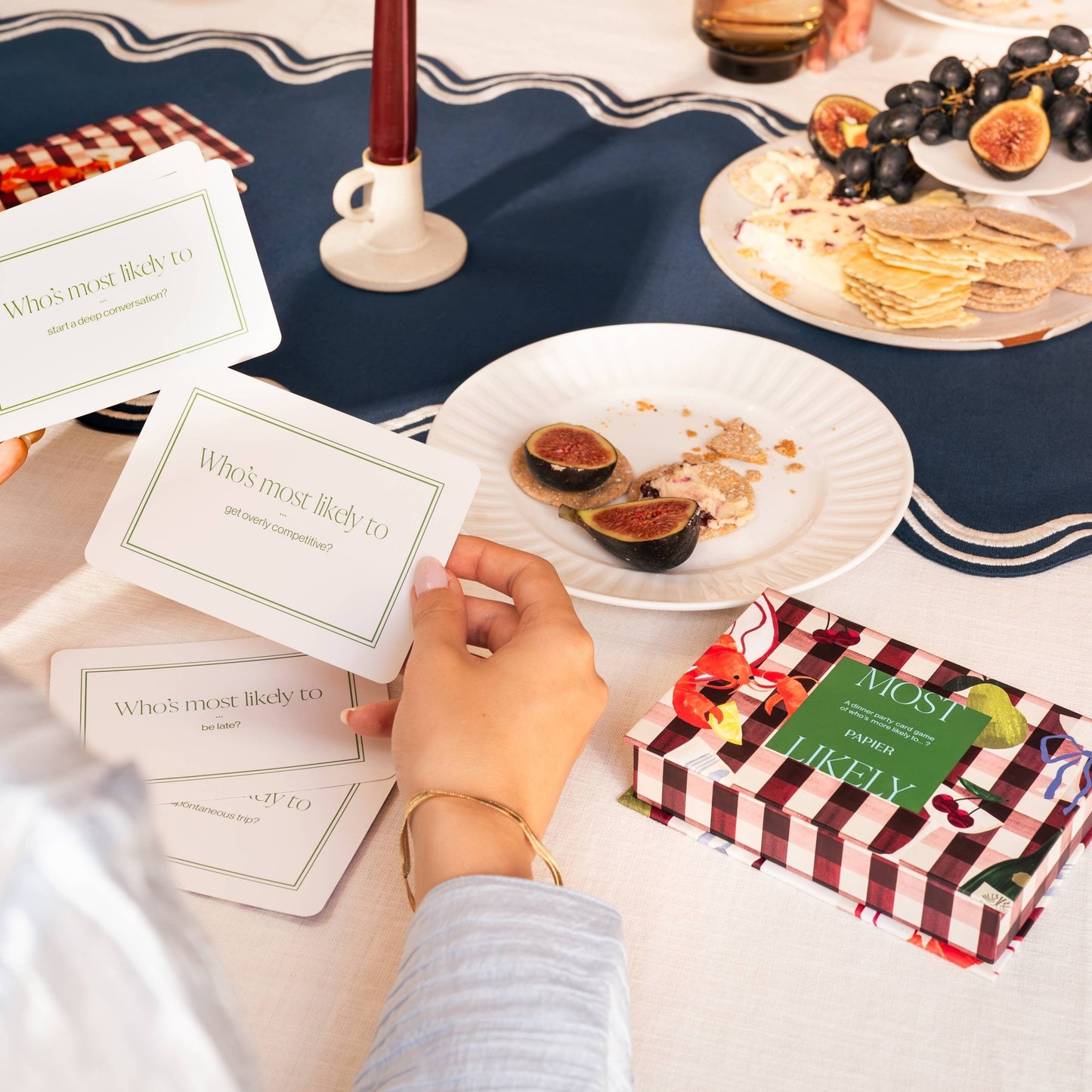 Dinner Party Playing Cards - Supper Stories - vibeboxshop
