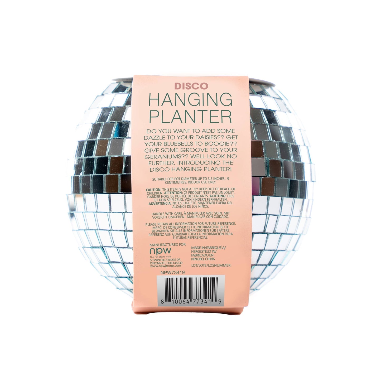 Disco Hanging Planter - vibeboxshop