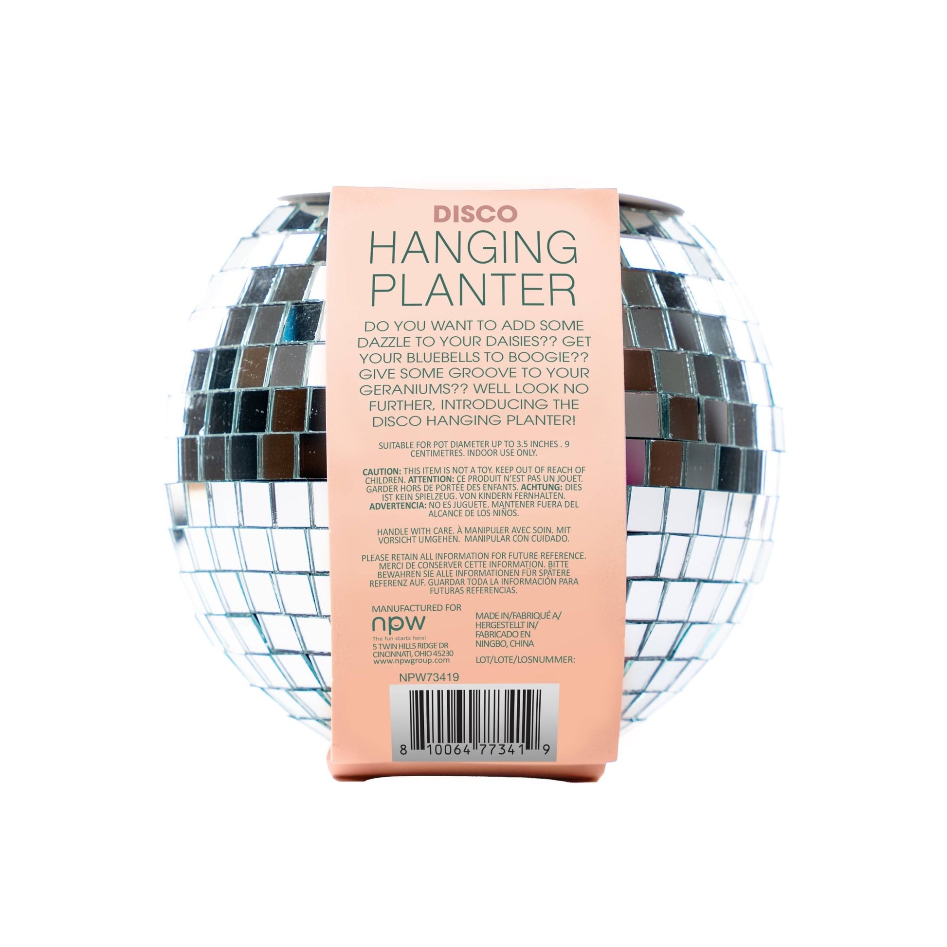 Disco Hanging Planter - vibeboxshop