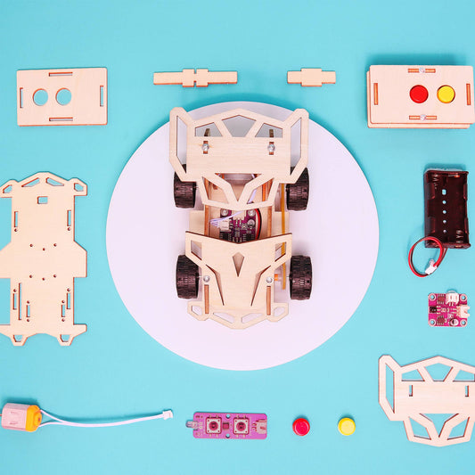 DIY Infrared Remote Controlled Car | STEM Toy - vibeboxshop