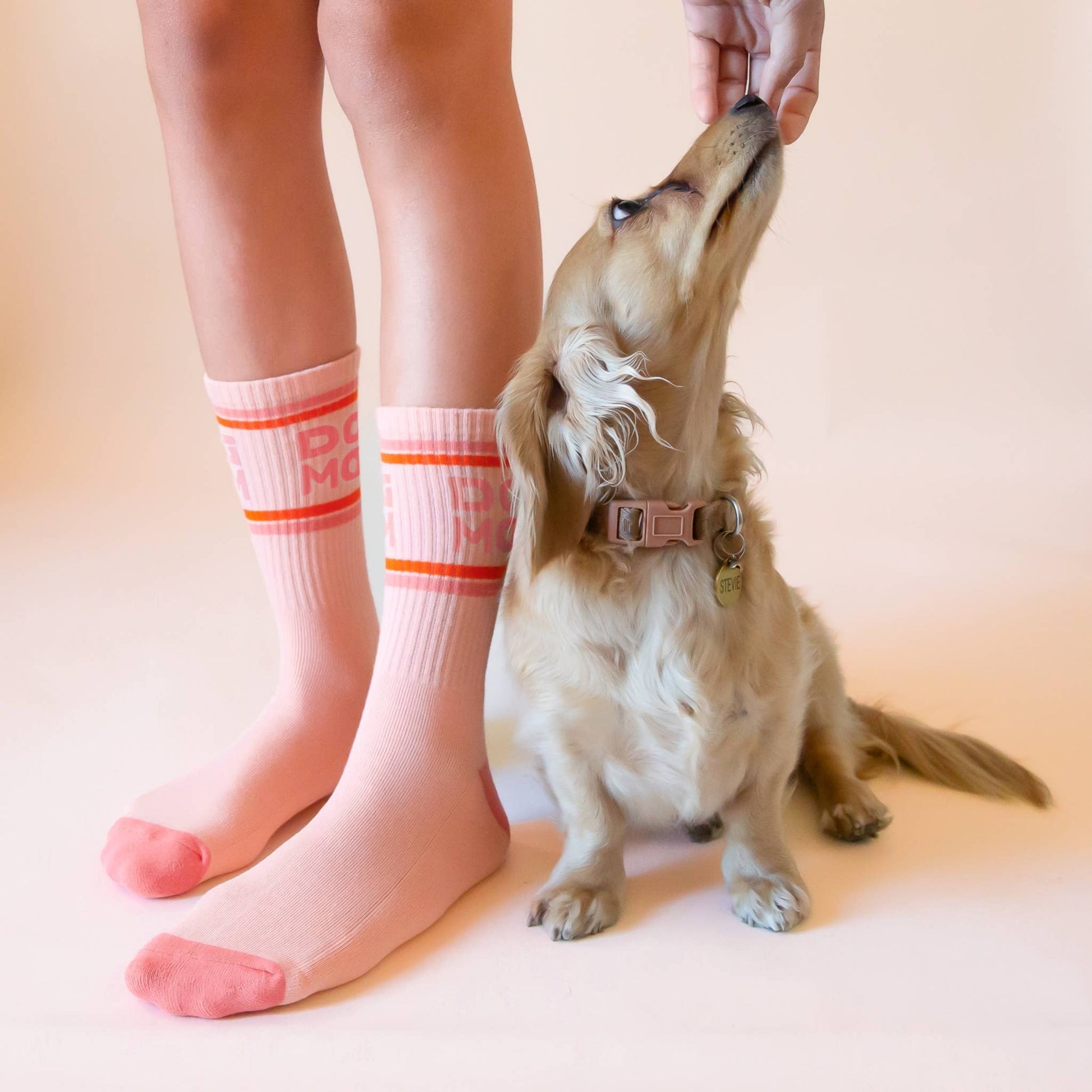 Dog Mom Crew Socks - vibeboxshop