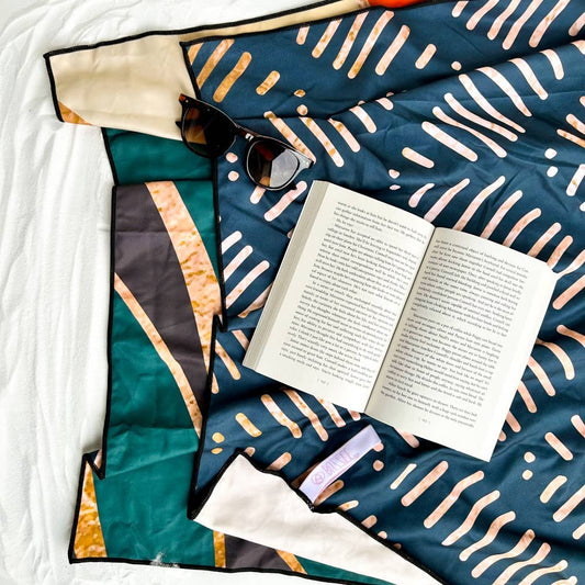 Double Sided Beach Towels - Sand Resistant - Quick Dry - Sunrise - vibeboxshop
