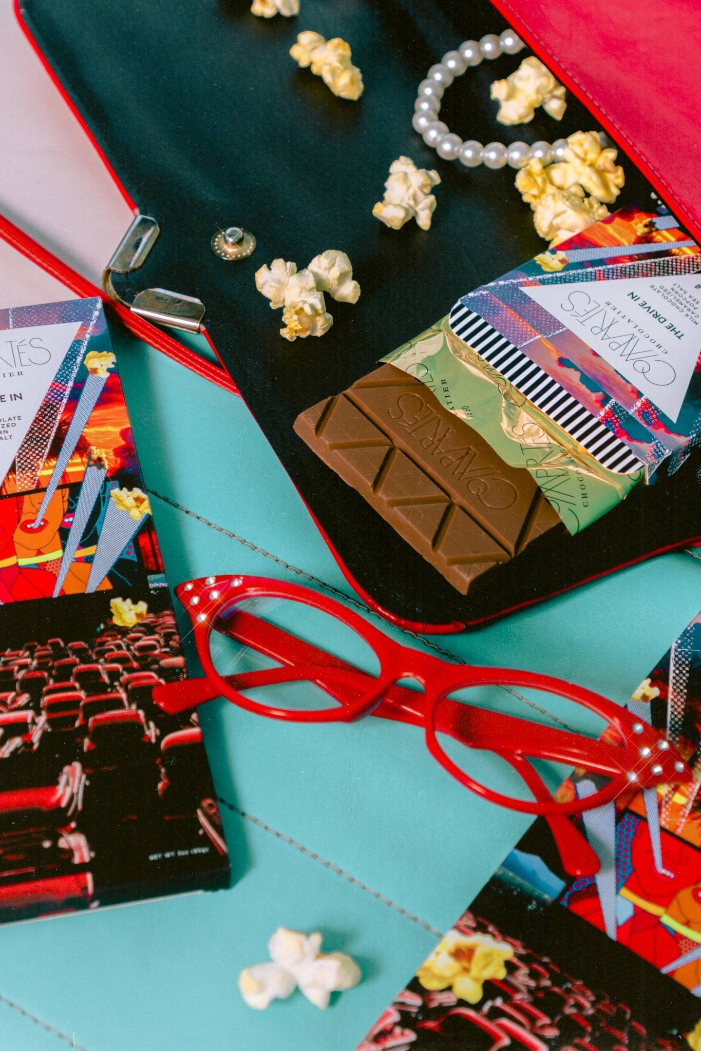 Drive In Milk Chocolate Caramelized Popcorn Bar - vibeboxshop