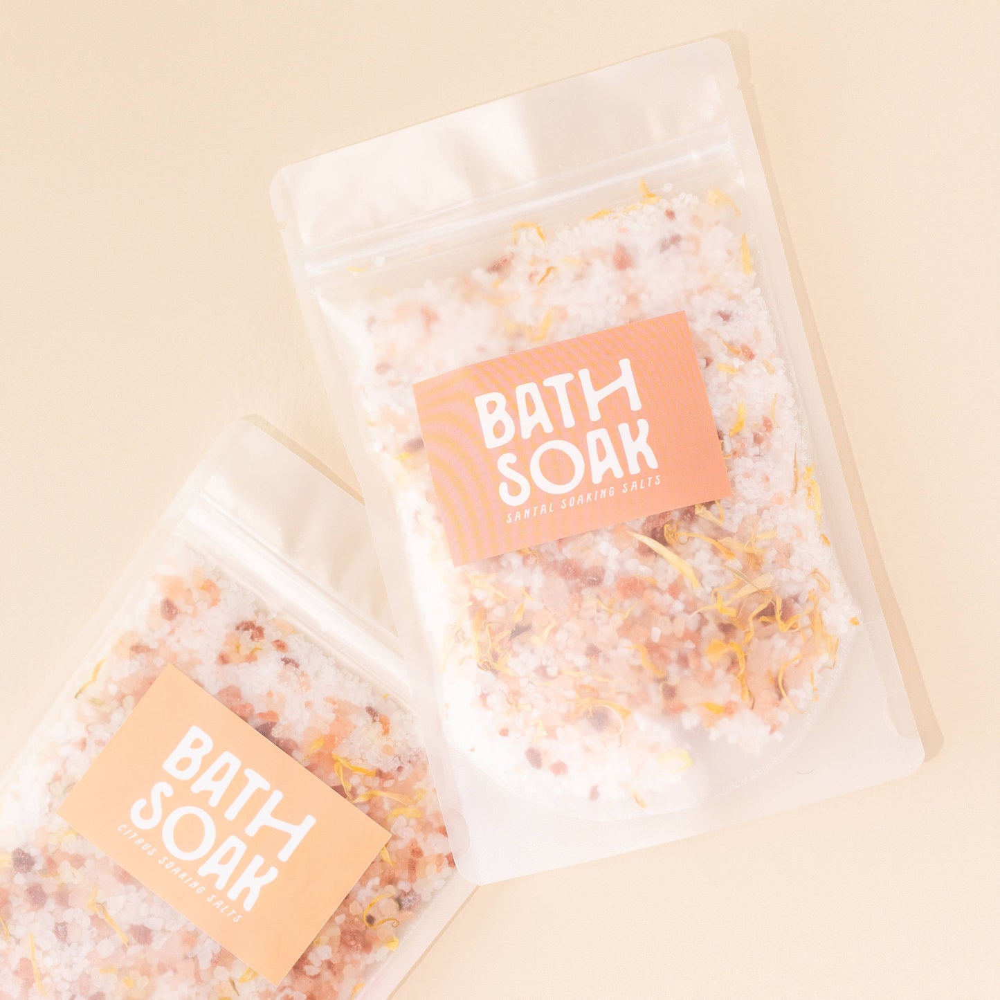 Bath Soak Pouch - Himalayan and Dead Sea salt