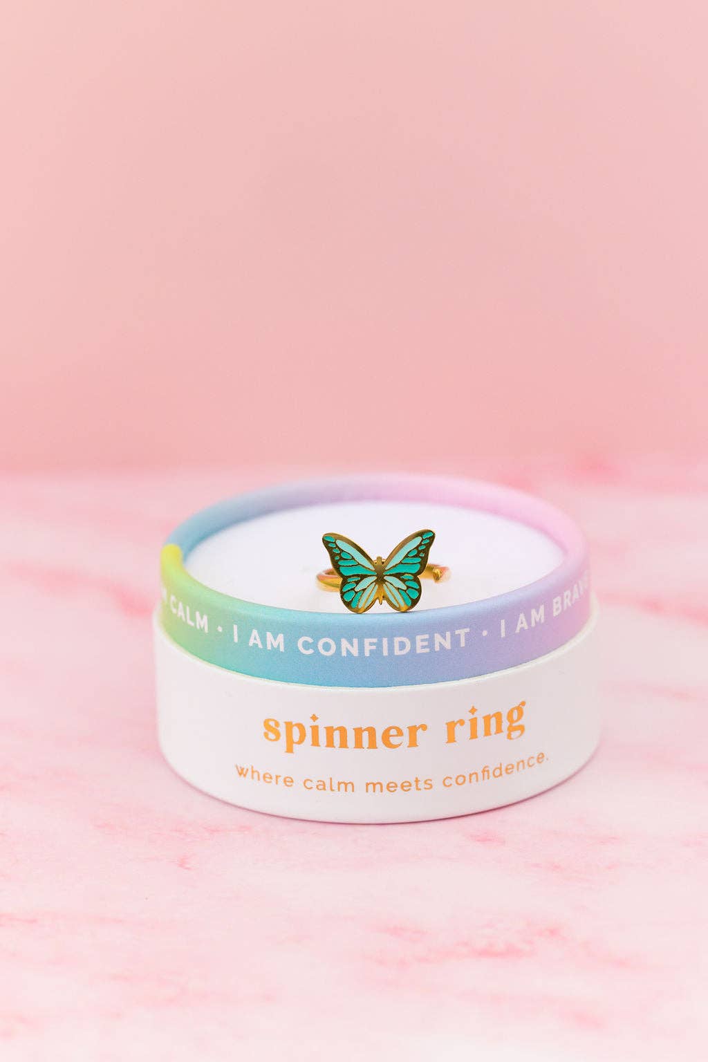 Enamel Spinner Rings - vibeboxshop
