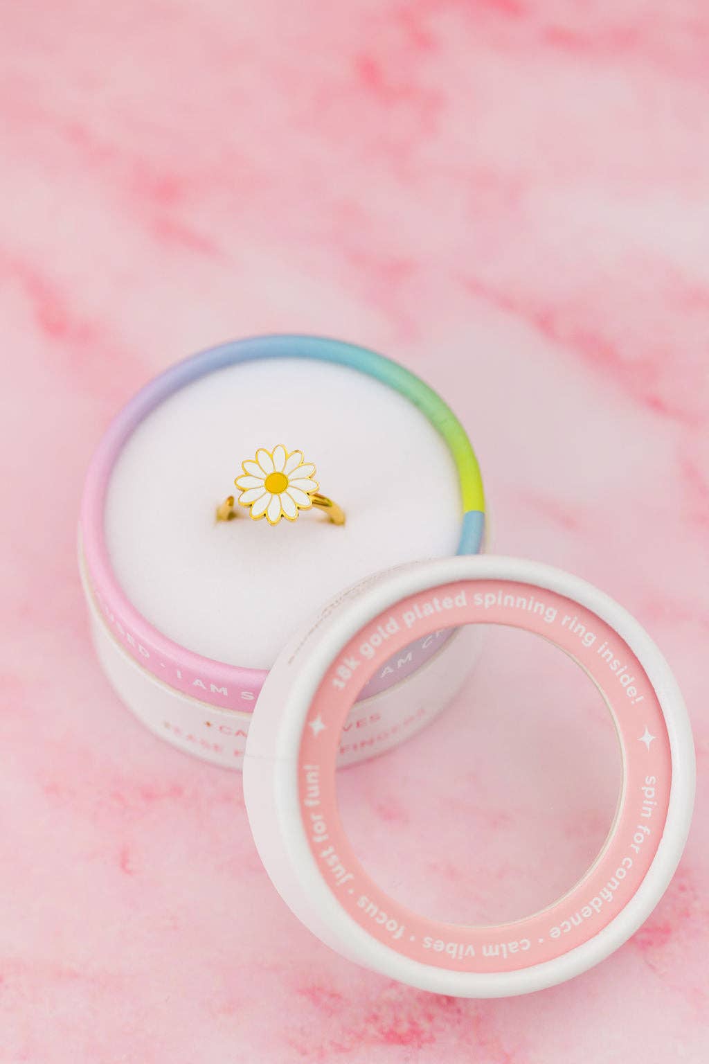 Enamel Spinner Rings - vibeboxshop