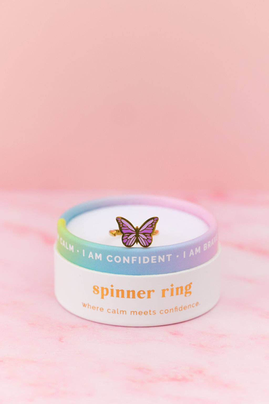 Enamel Spinner Rings - vibeboxshop