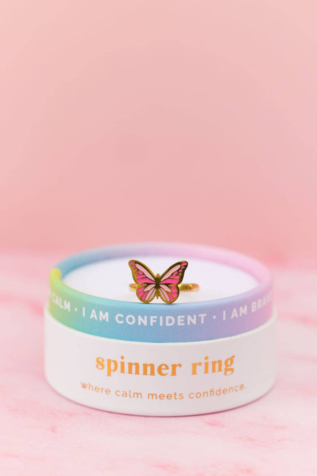 Enamel Spinner Rings - vibeboxshop