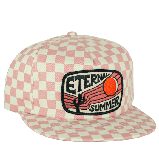 Eternal Summer - Checkerboard Hat - vibeboxshop