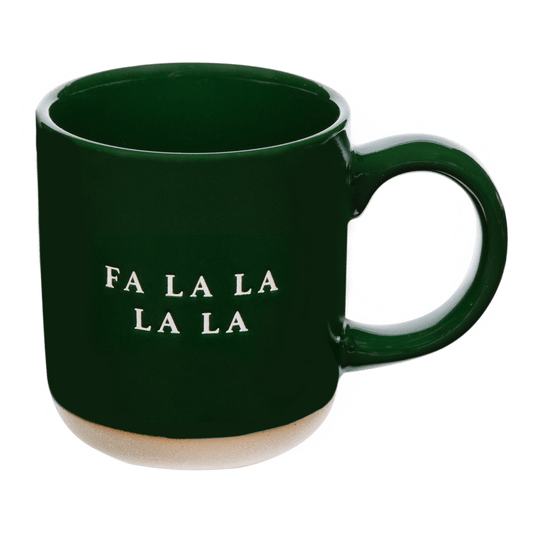 Fa La La Stoneware Mug - vibeboxshop