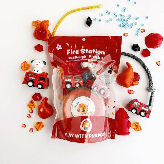 Fire Station KidDough Play Kit - vibeboxshop