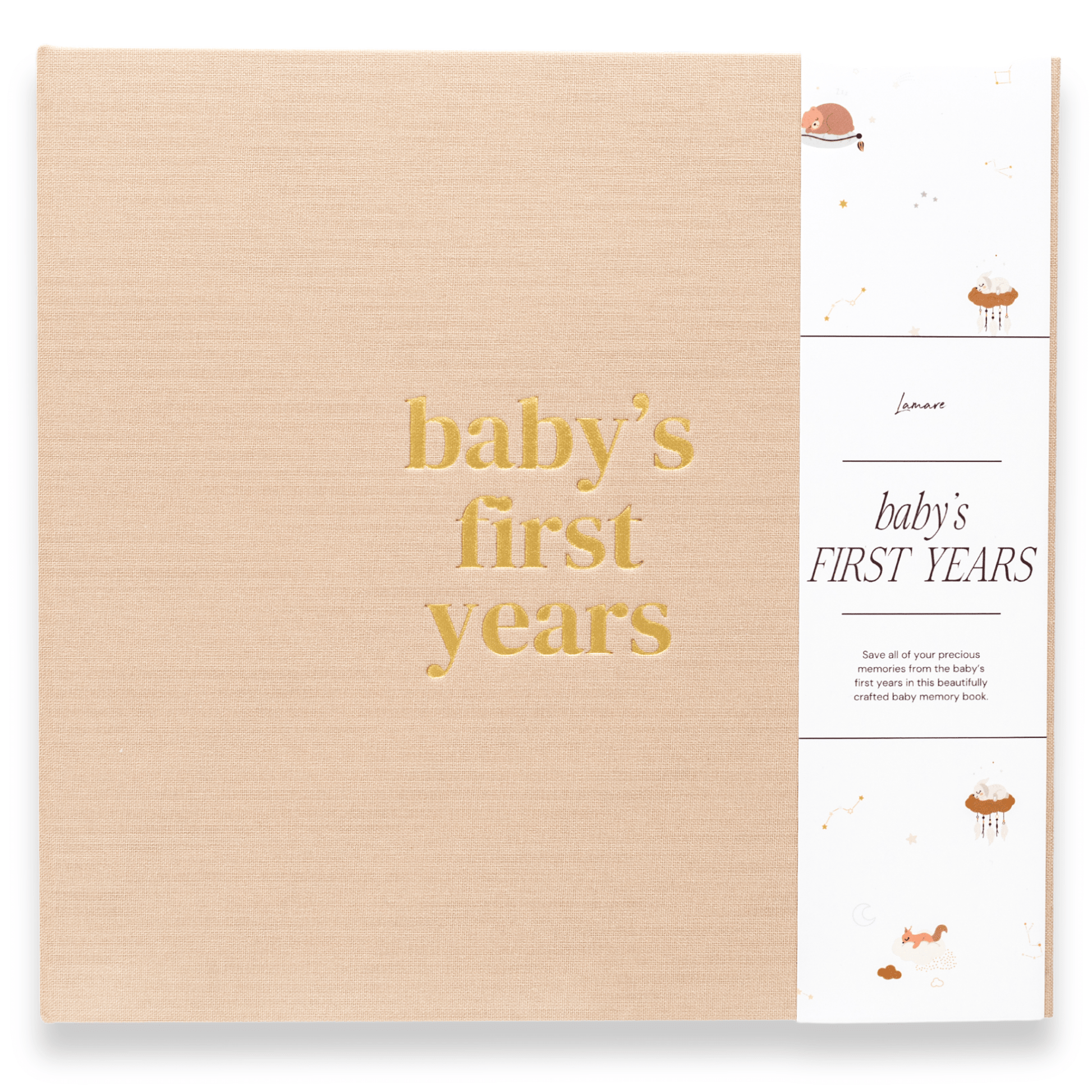 First Year Baby Memory & Milestone Book - vibeboxshop