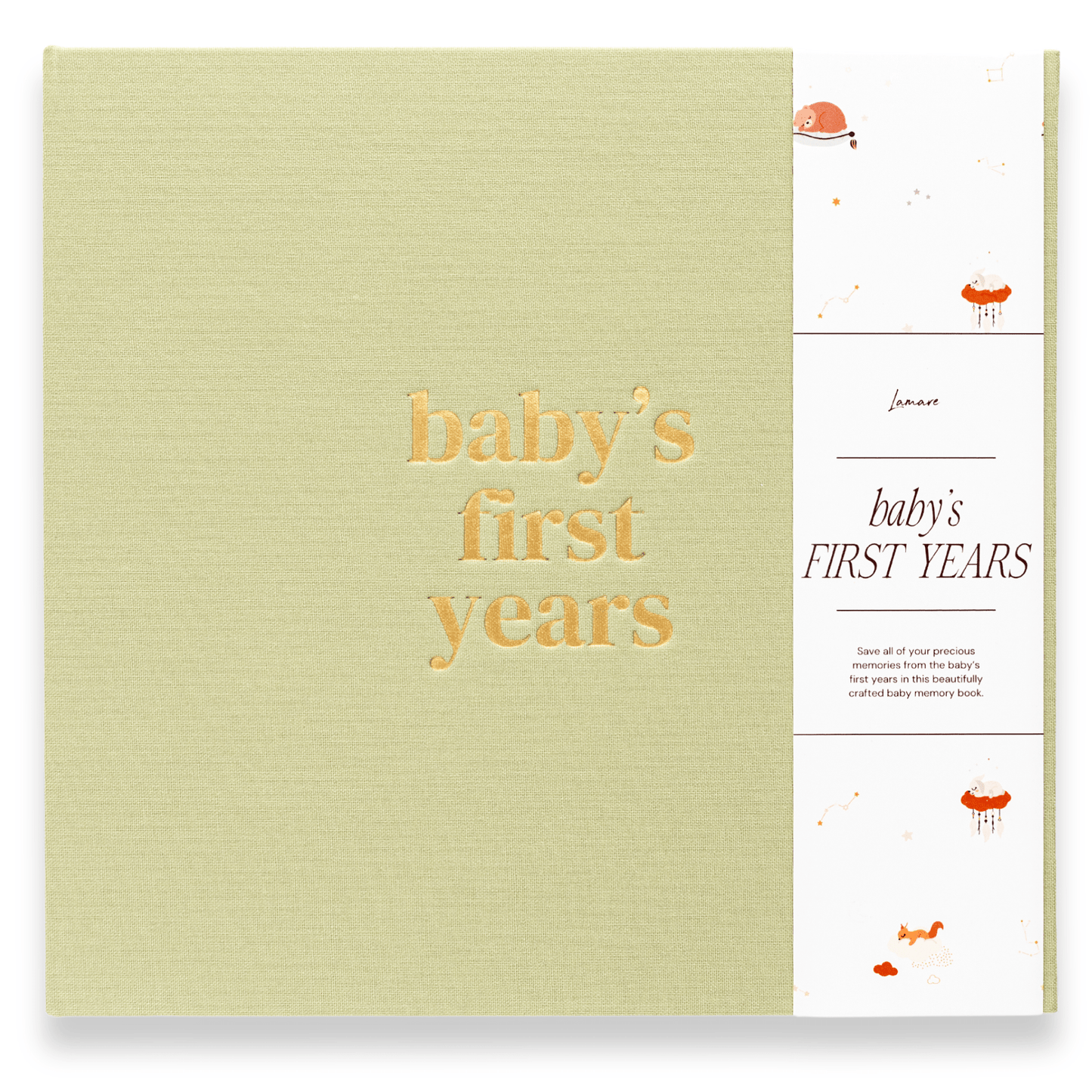 First Year Baby Memory & Milestone Book - vibeboxshop