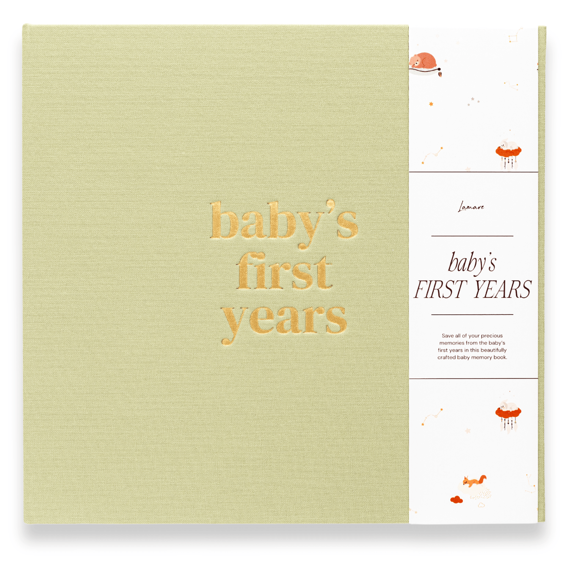 First Year Baby Memory & Milestone Book - vibeboxshop