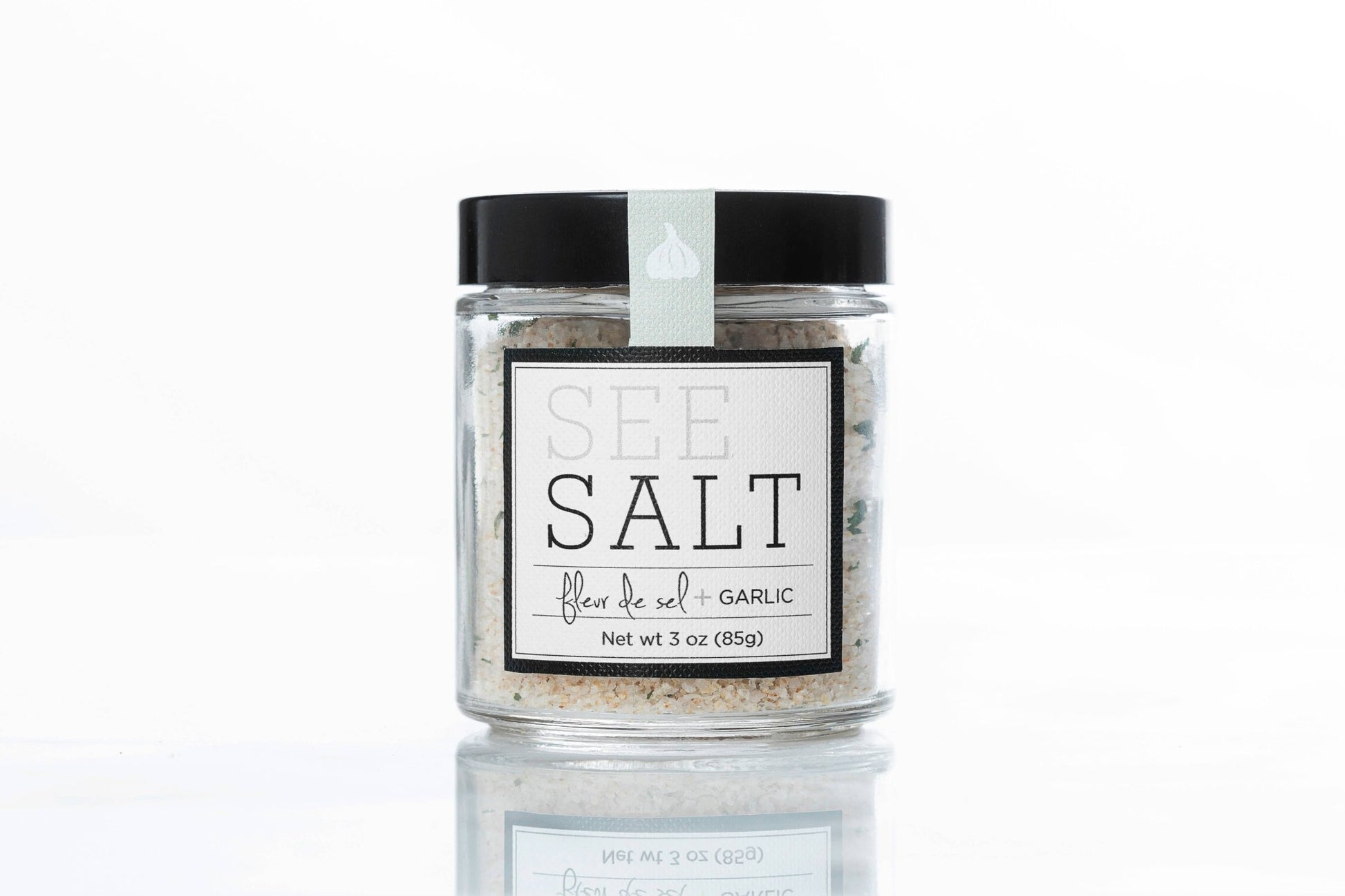 Fleur de Sel Sea Salt + Roasted Garlic - vibeboxshop