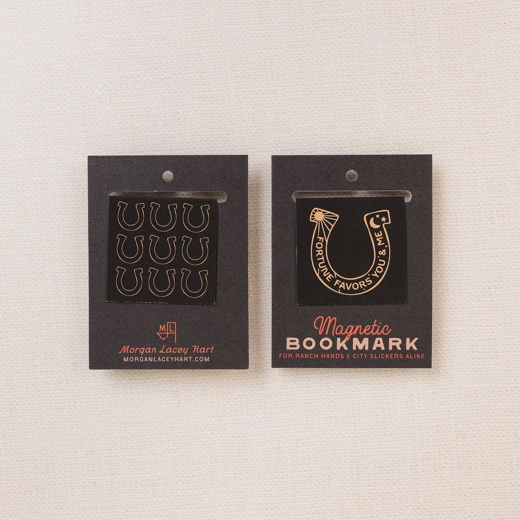 Fortune Favors Us Magnetic Bookmark - vibeboxshop