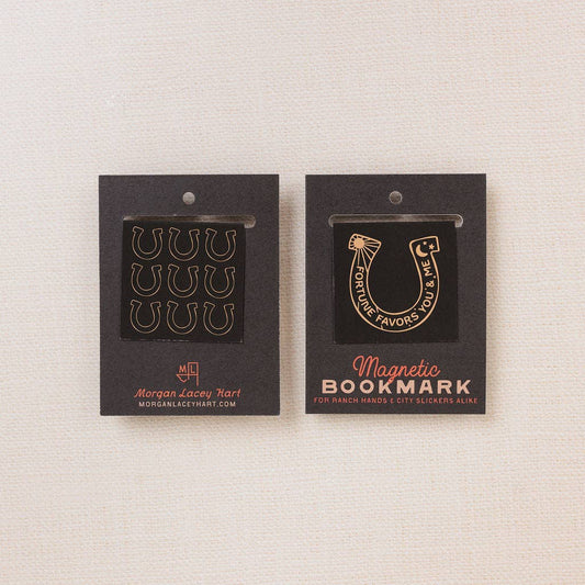 Fortune Favors Us Magnetic Bookmark - vibeboxshop
