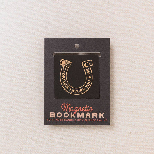 Fortune Favors Us Magnetic Bookmark - vibeboxshop