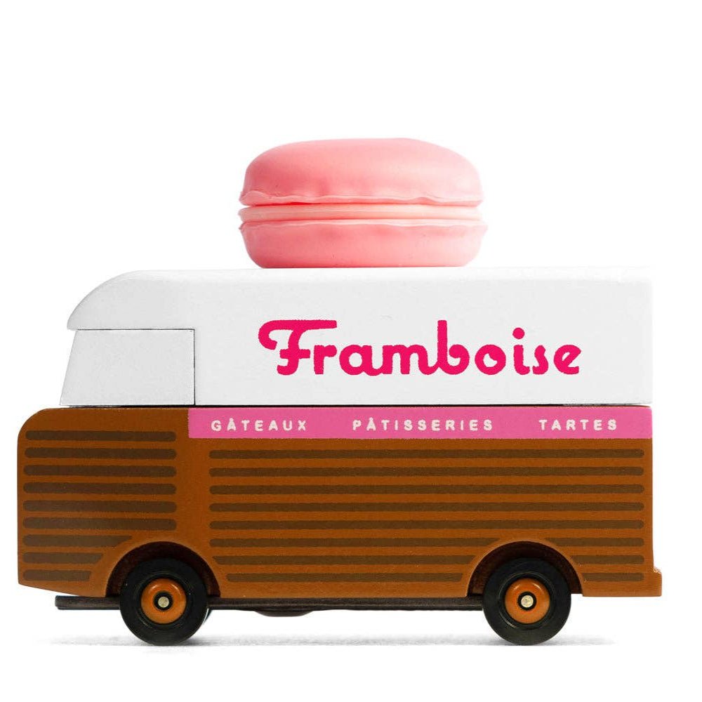 Framboise Macaron Toy Car - vibeboxshop