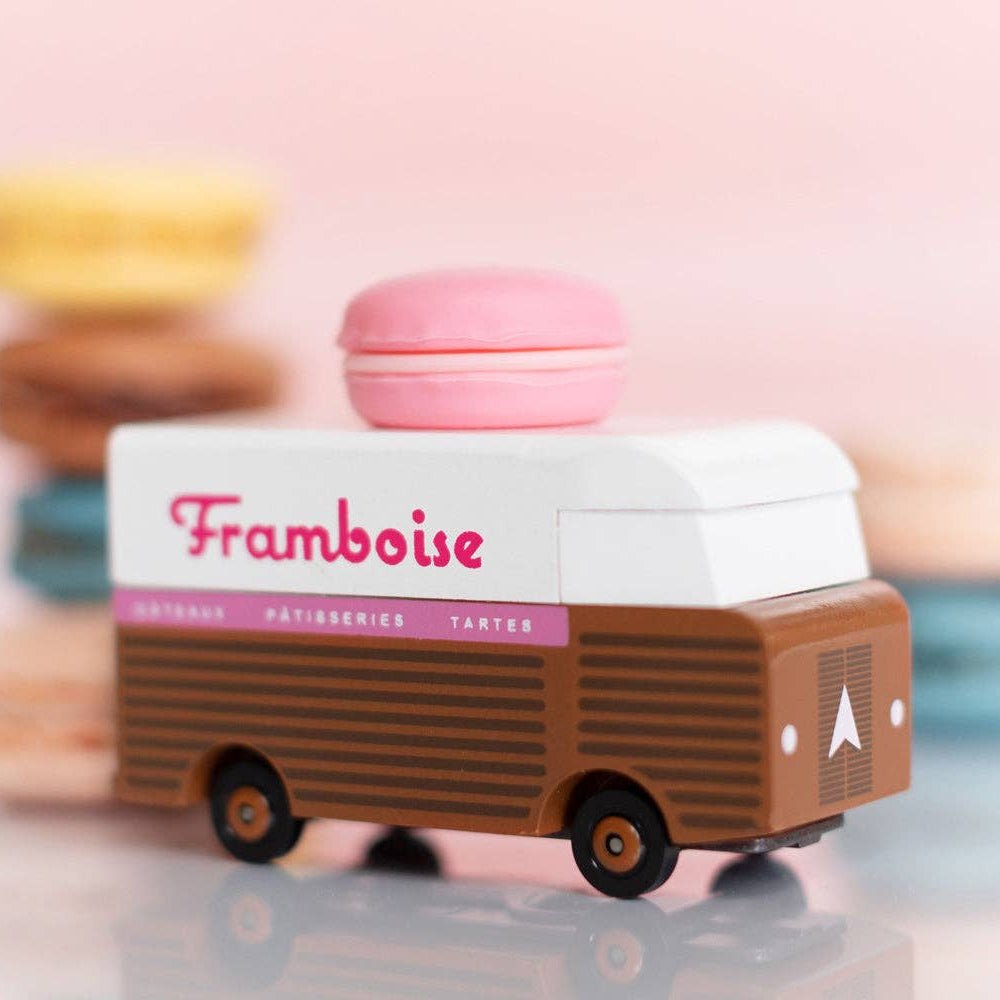 Framboise Macaron Toy Car - vibeboxshop