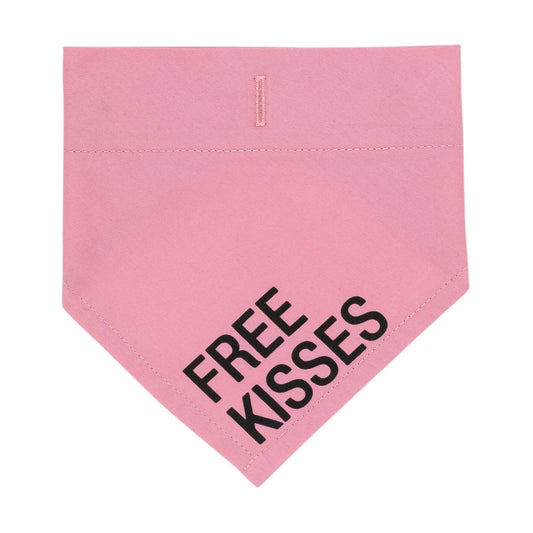 Free Kisses Small / Medium Dog Bandana - vibeboxshop