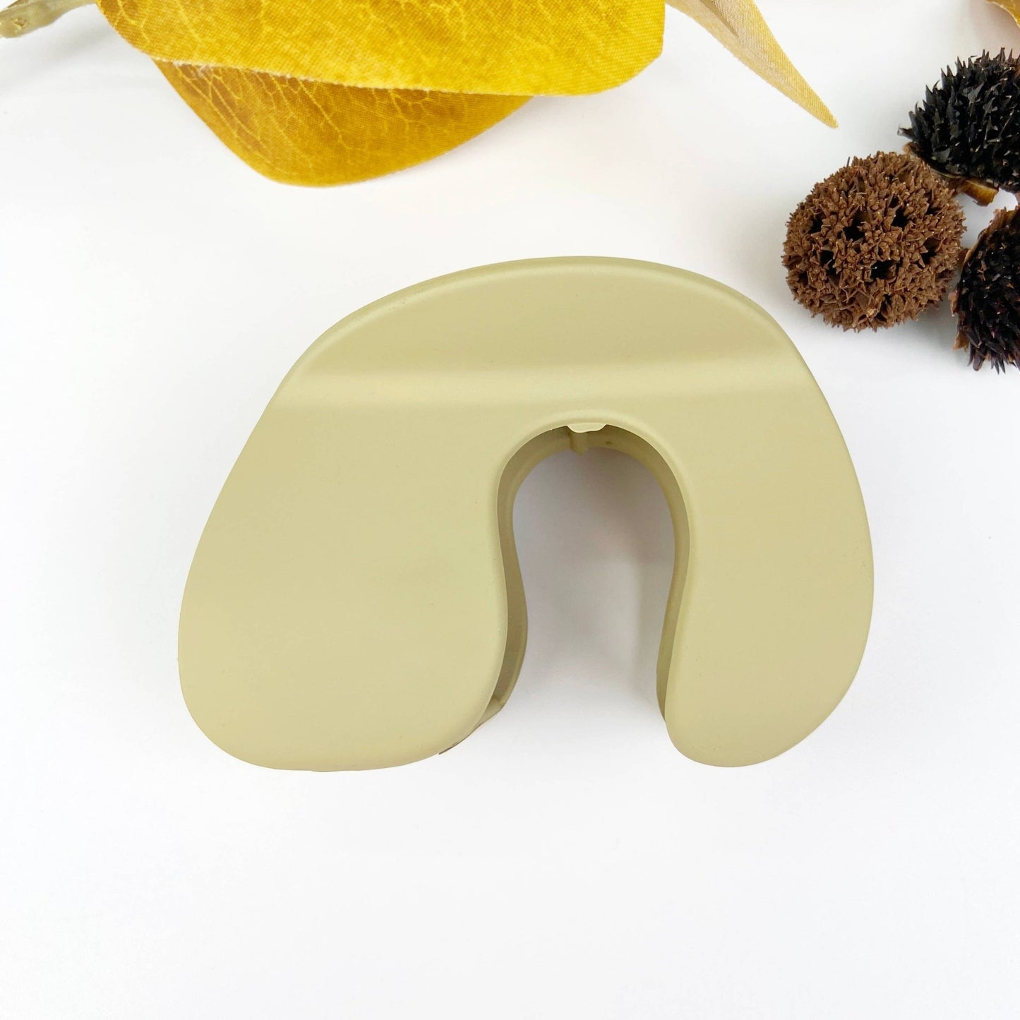 Frosted Simple Hair Claw Clip - vibeboxshop