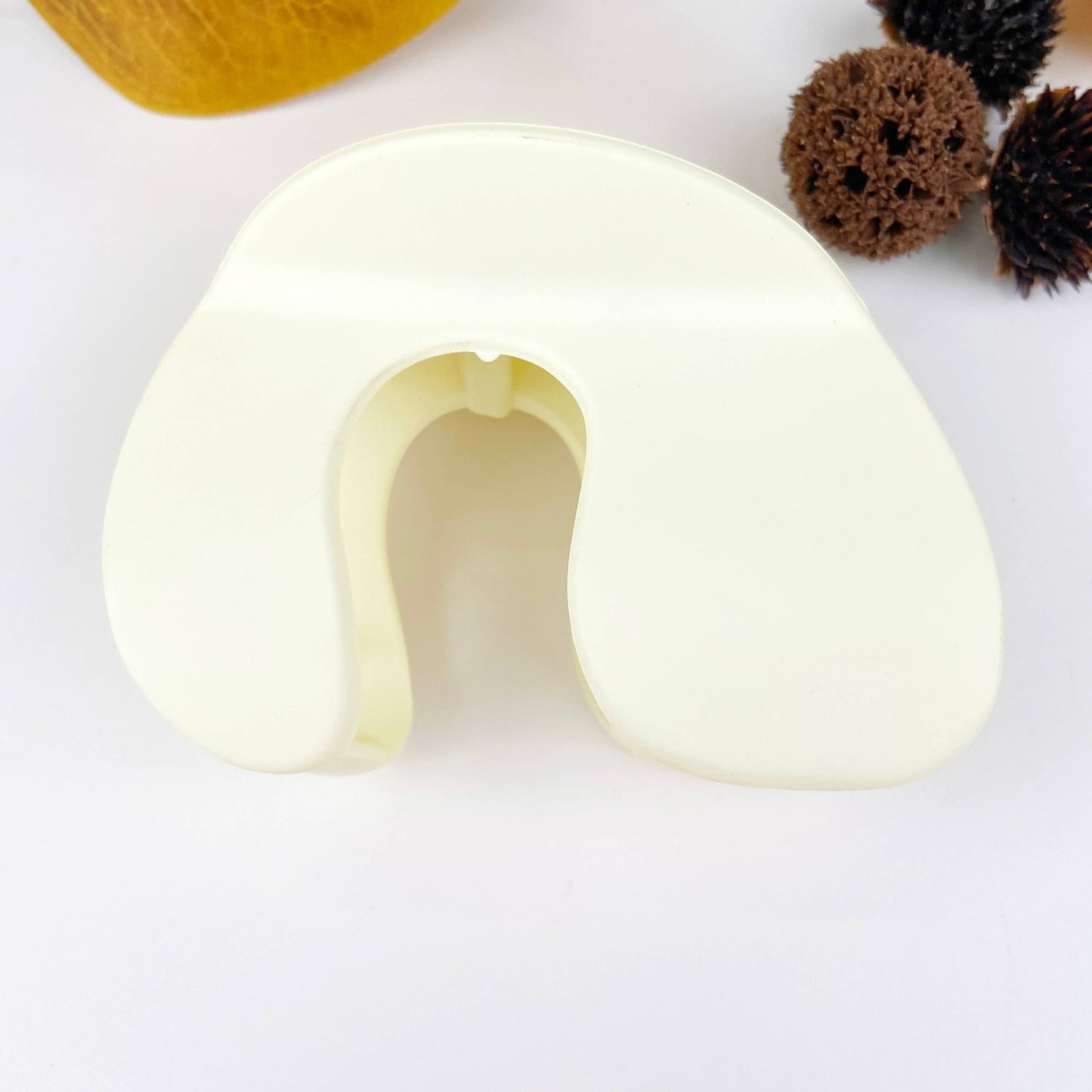 Frosted Simple Hair Claw Clip - vibeboxshop