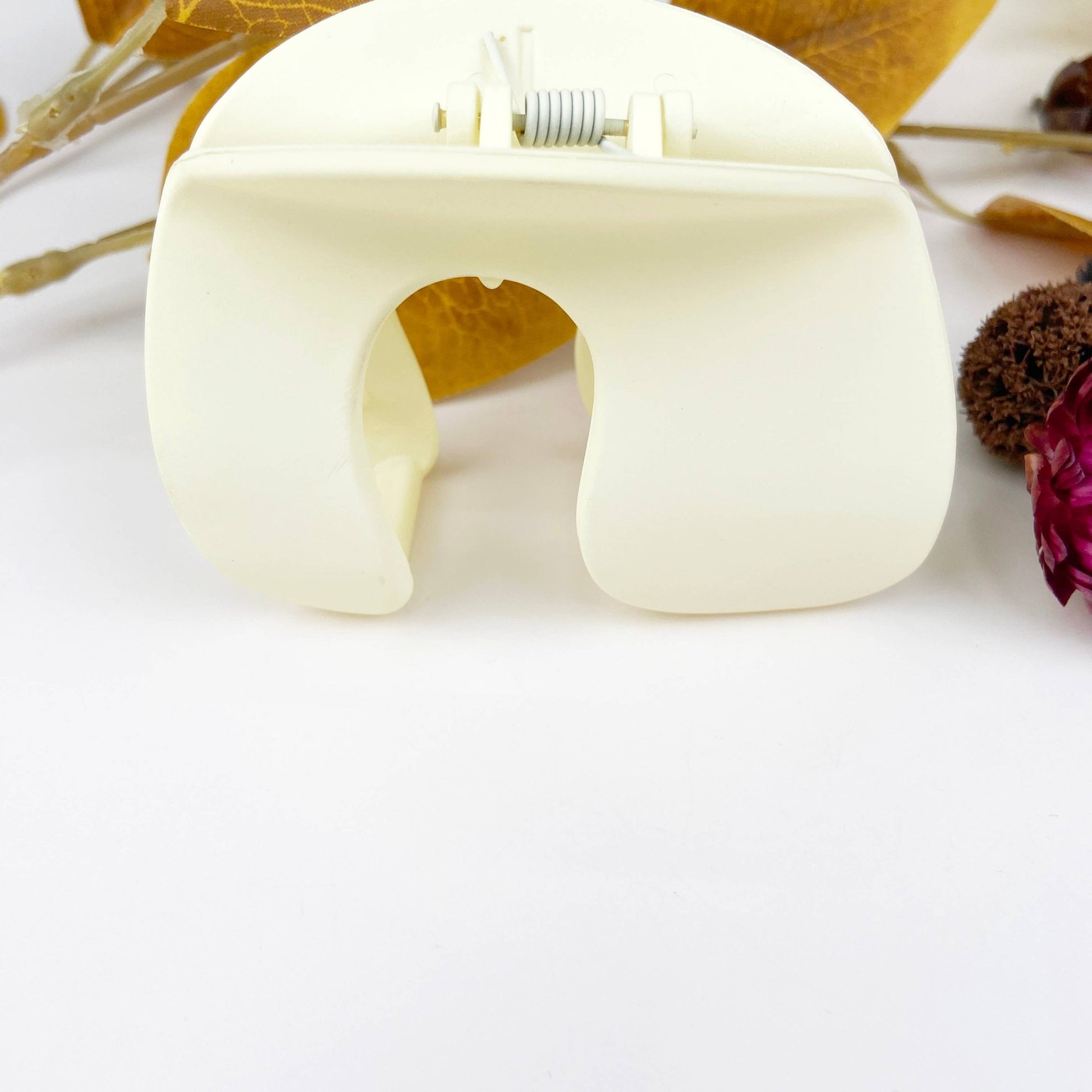 Frosted Simple Hair Claw Clip - vibeboxshop