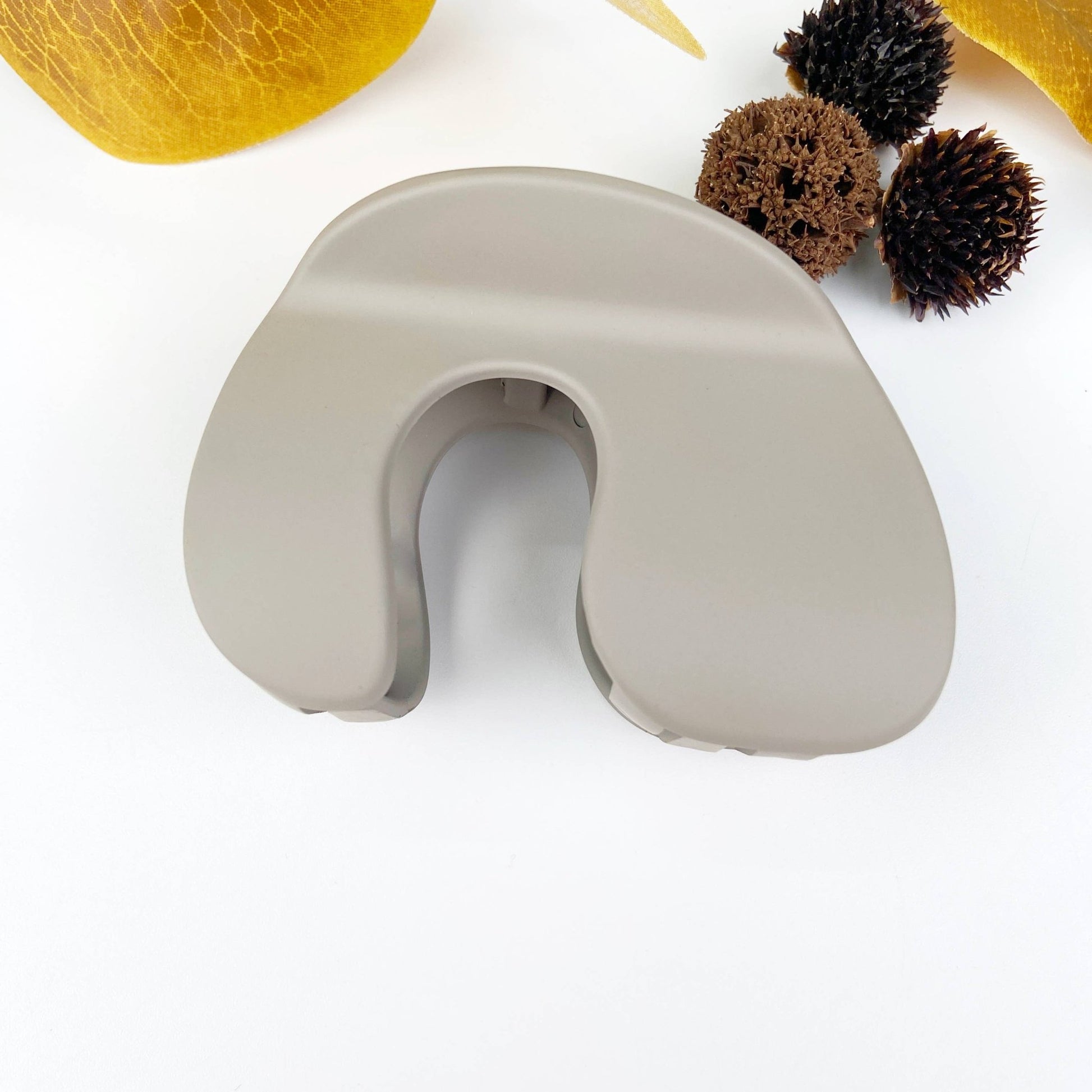 Frosted Simple Hair Claw Clip - vibeboxshop