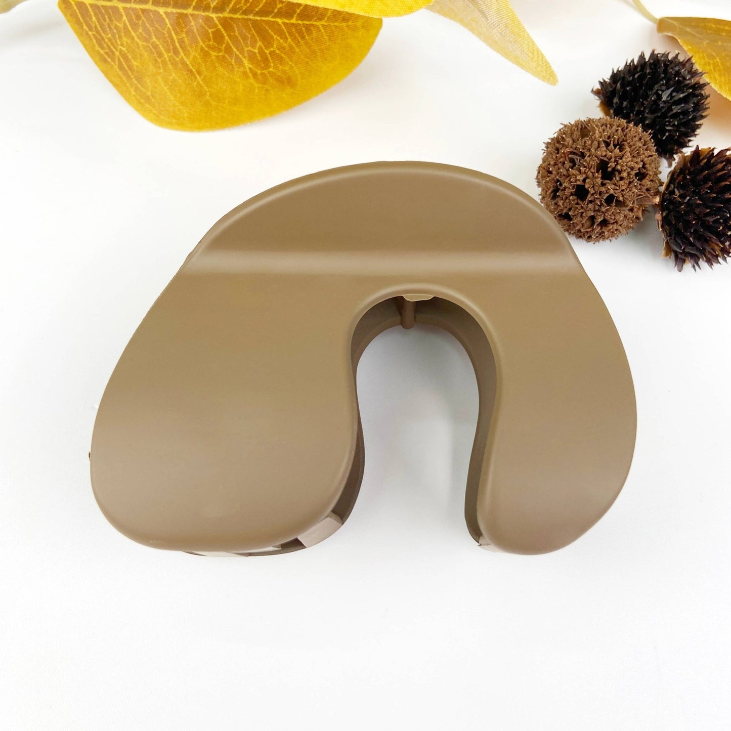 Frosted Simple Hair Claw Clip - vibeboxshop