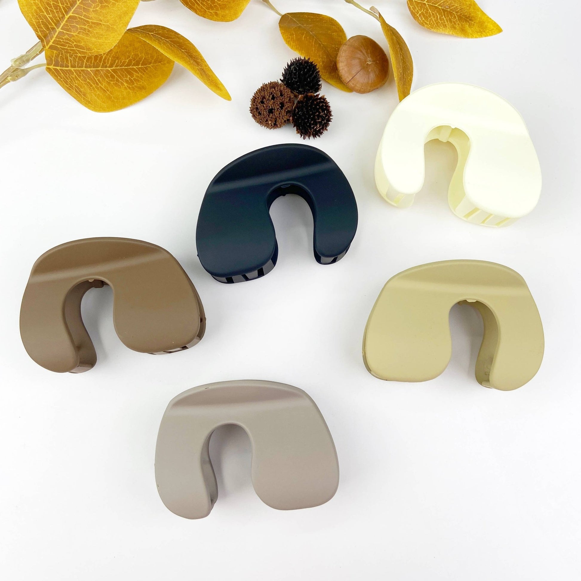 Frosted Simple Hair Claw Clip - vibeboxshop